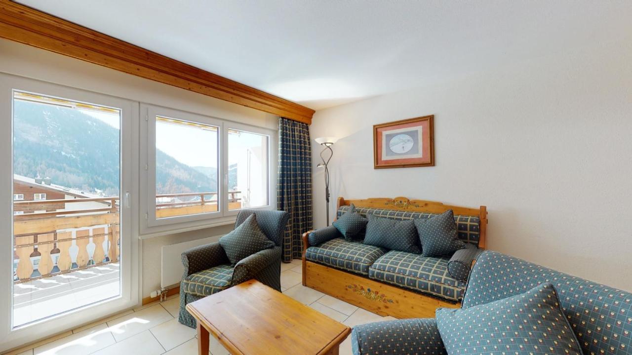 Gonenstein Residence In Leukerbad, Entire Apartment/Studio With Balcony Exterior foto