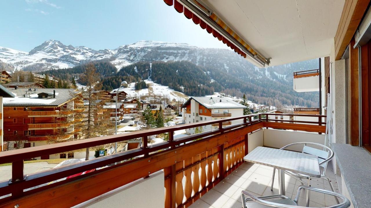 Gonenstein Residence In Leukerbad, Entire Apartment/Studio With Balcony Exterior foto